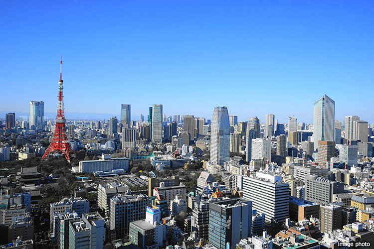 東京タワーと虎ノ門ヒルズイメージ｜ザ・パークハウス愛宕虎ノ門
